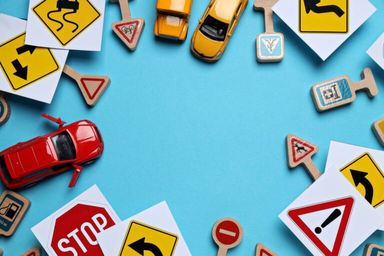 traffic rules car park